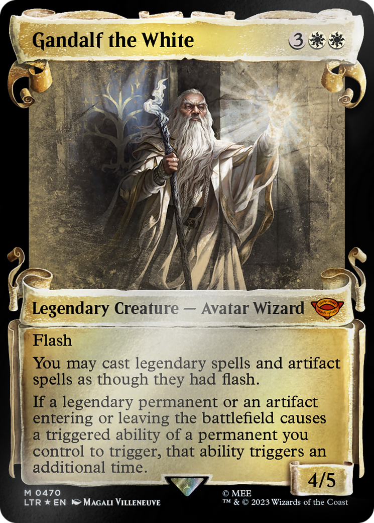 Gandalf the White [The Lord of the Rings: Tales of Middle-Earth Showcase Scrolls] | Event Horizon Hobbies CA