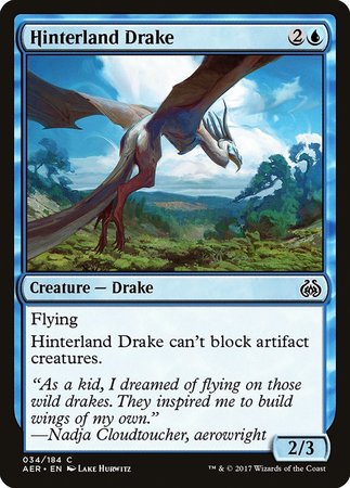 Hinterland Drake [Aether Revolt] | Event Horizon Hobbies CA