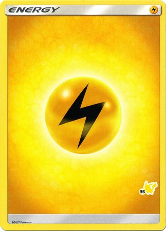 Lightning Energy (Pikachu Stamp #35) [Battle Academy 2020] | Event Horizon Hobbies CA