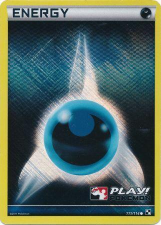 Darkness Energy (111/114) (Play Pokemon Promo) [Black & White: Base Set] | Event Horizon Hobbies CA