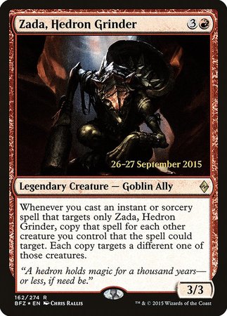 Zada, Hedron Grinder [Battle for Zendikar Promos] | Event Horizon Hobbies CA