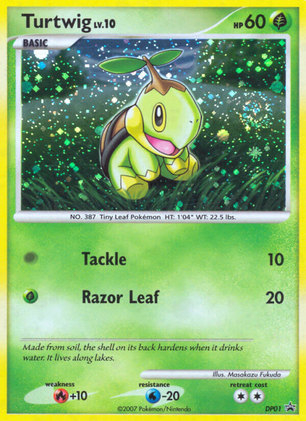 Turtwig (DP01) [Diamond & Pearl: Black Star Promos] | Event Horizon Hobbies CA