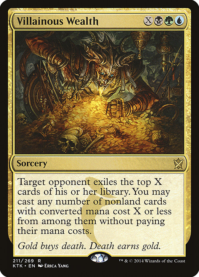 Villainous Wealth [Khans of Tarkir] | Event Horizon Hobbies CA