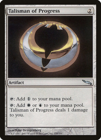 Talisman of Progress [Mirrodin] | Event Horizon Hobbies CA