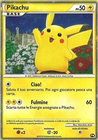 Pikachu (PW2) (Italian) [Pikachu World Collection Promos] | Event Horizon Hobbies CA