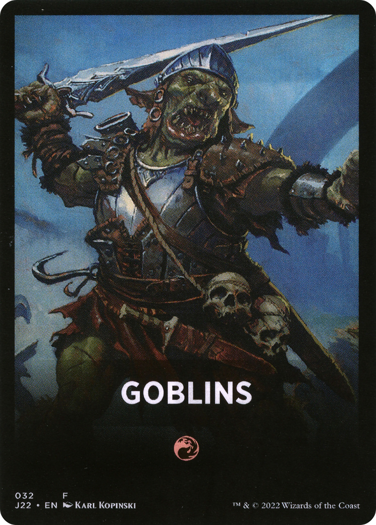 Goblins Theme Card [Jumpstart 2022 Front Cards] | Event Horizon Hobbies CA