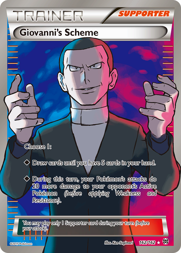 Giovanni's Scheme (162/162) [XY: BREAKthrough] | Event Horizon Hobbies CA