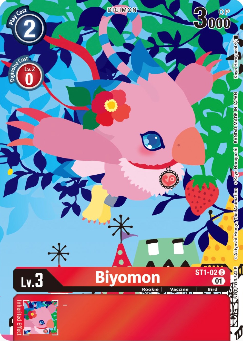 Biyomon [ST1-02] (Tamer's Card Set 2 Floral Fun) [Starter Deck: Gaia Red Promos] | Event Horizon Hobbies CA