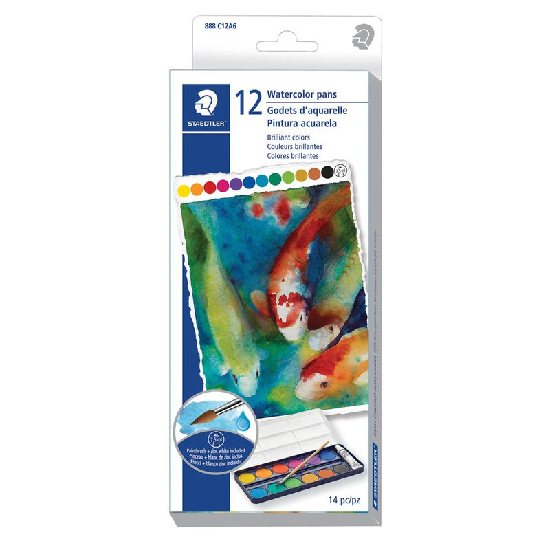 Staedtler - Watercolor Pans (14pc)