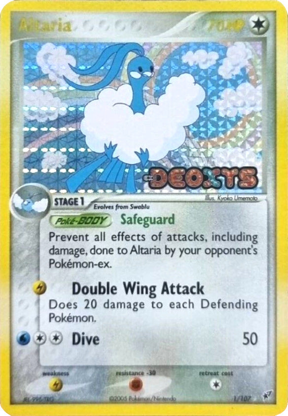 Altaria (1/107) (Stamped) [EX: Deoxys] | Event Horizon Hobbies CA