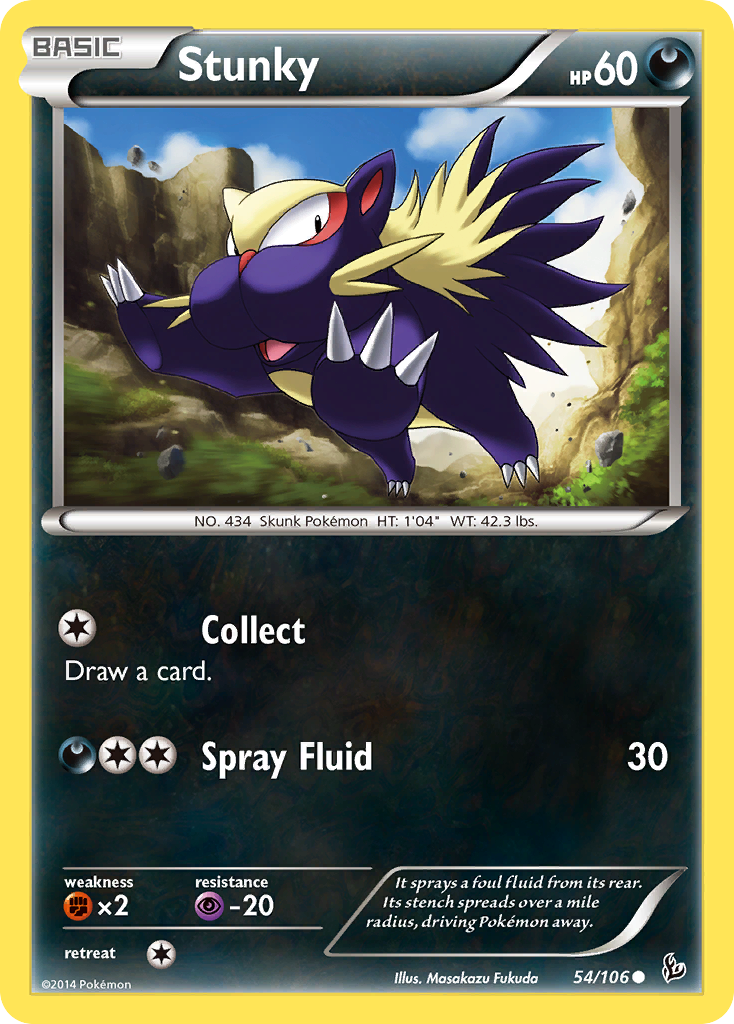 Stunky (54/106) [XY: Flashfire] | Event Horizon Hobbies CA