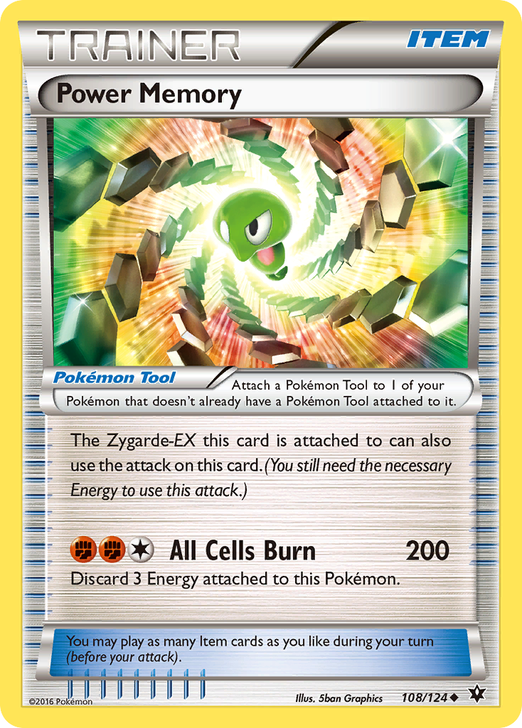 Power Memory (108/124) [XY: Fates Collide] | Event Horizon Hobbies CA