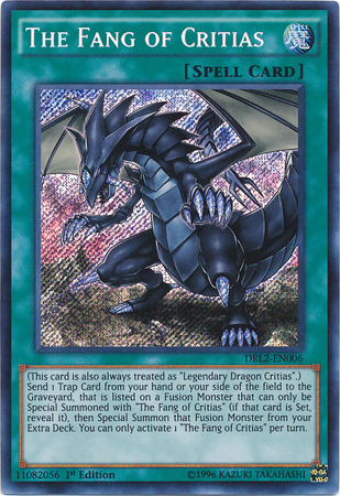 The Fang of Critias [DRL2-EN006] Secret Rare | Event Horizon Hobbies CA