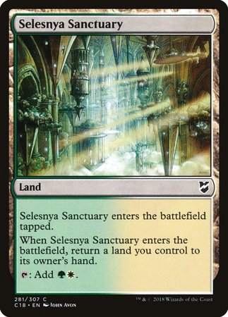 Selesnya Sanctuary [Commander 2018] | Event Horizon Hobbies CA