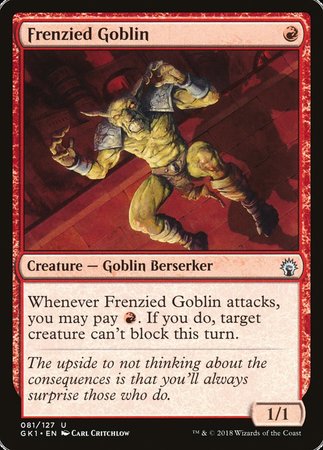 Frenzied Goblin [GRN Guild Kit] | Event Horizon Hobbies CA