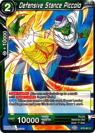 Defensive Stance Piccolo (BT5-061) [Miraculous Revival] | Event Horizon Hobbies CA