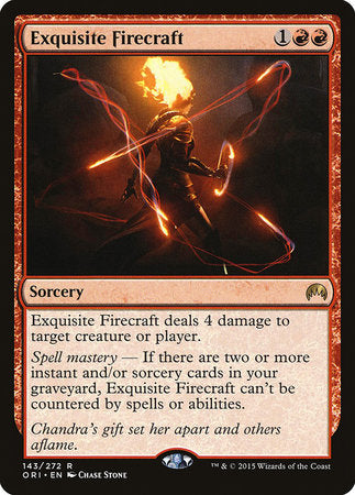 Exquisite Firecraft [Magic Origins] | Event Horizon Hobbies CA