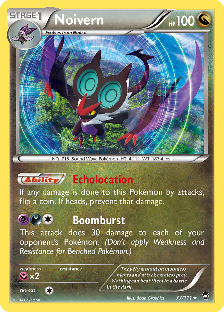 Noivern (77/111) [XY: Furious Fists] | Event Horizon Hobbies CA