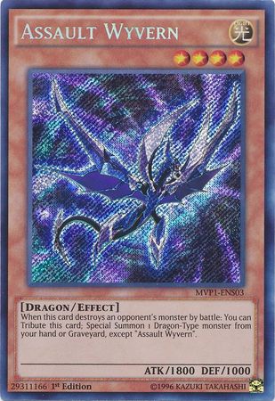 Assault Wyvern [MVP1-ENS03] Secret Rare | Event Horizon Hobbies CA