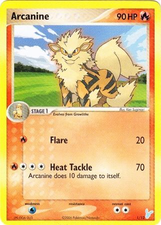 Arcanine (1/12) [EX: Trainer Kit 2 - Minun] | Event Horizon Hobbies CA