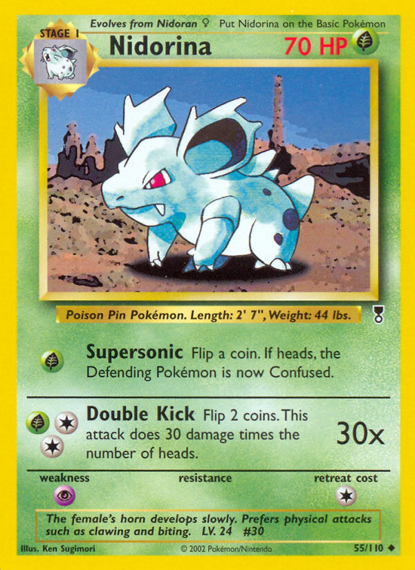 Nidorina (55/110) [Legendary Collection] | Event Horizon Hobbies CA