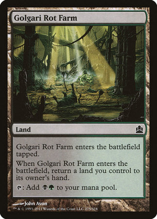 Golgari Rot Farm [Commander 2011] | Event Horizon Hobbies CA