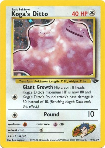 Koga's Ditto (10/132) [Gym Challenge Unlimited] | Event Horizon Hobbies CA