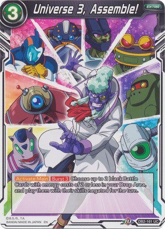 Universe 3, Assemble! (DB2-161) [Divine Multiverse] | Event Horizon Hobbies CA