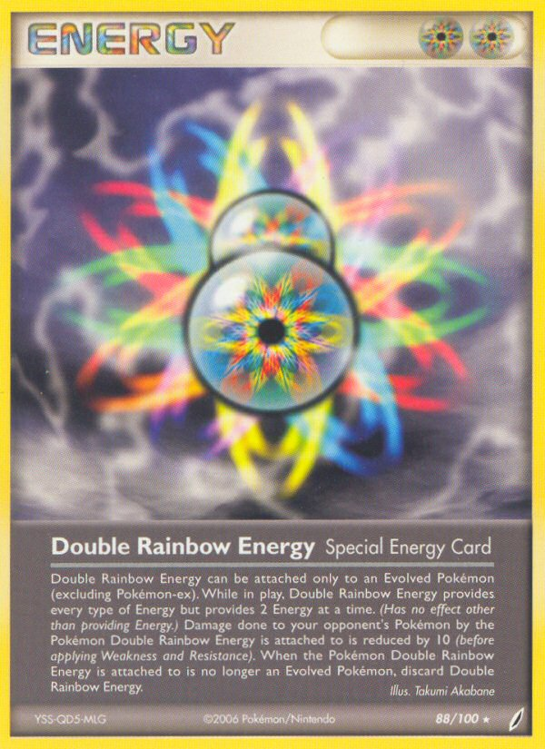 Double Rainbow Energy (88/100) [EX: Crystal Guardians] | Event Horizon Hobbies CA