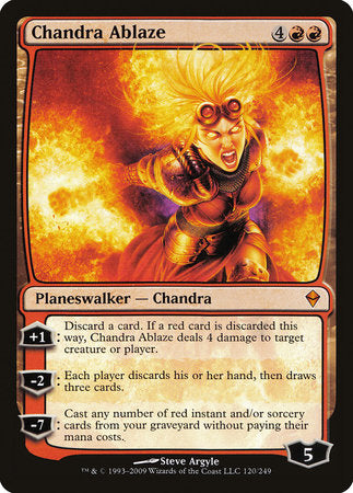 Chandra Ablaze [Zendikar] | Event Horizon Hobbies CA