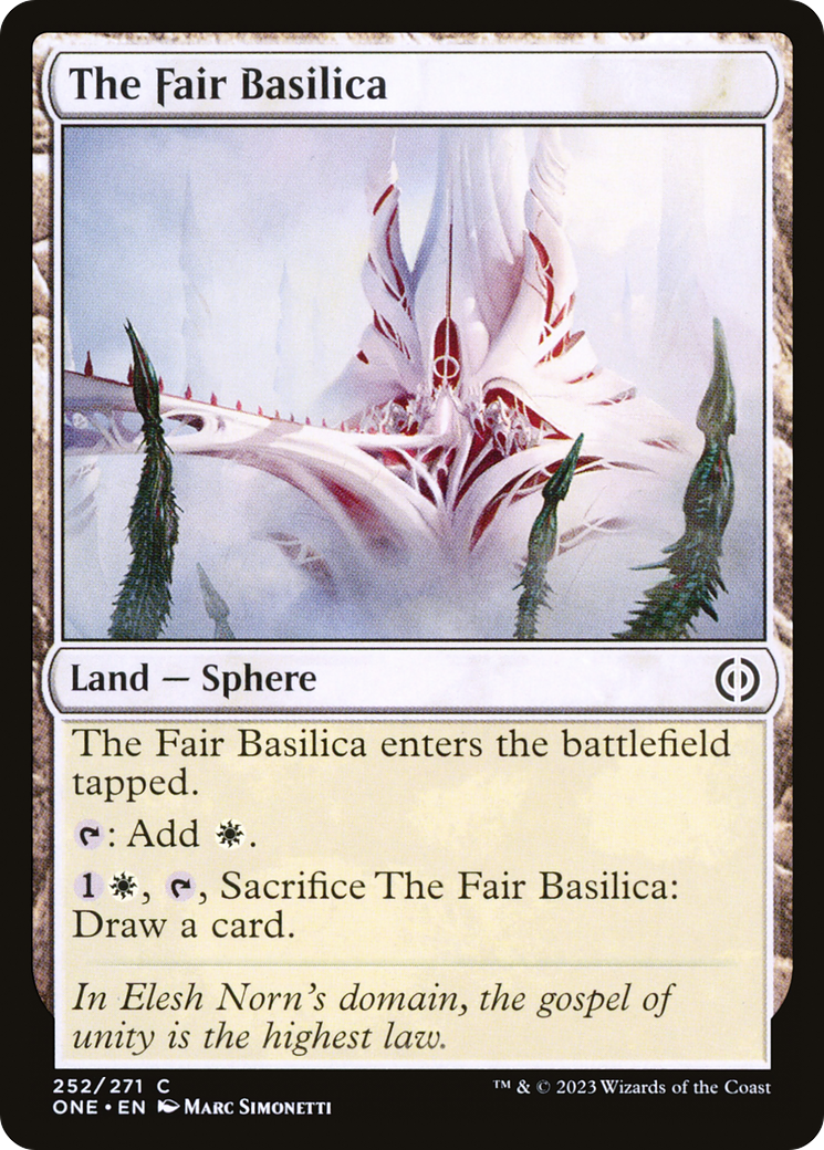 The Fair Basilica [Phyrexia: All Will Be One] | Event Horizon Hobbies CA