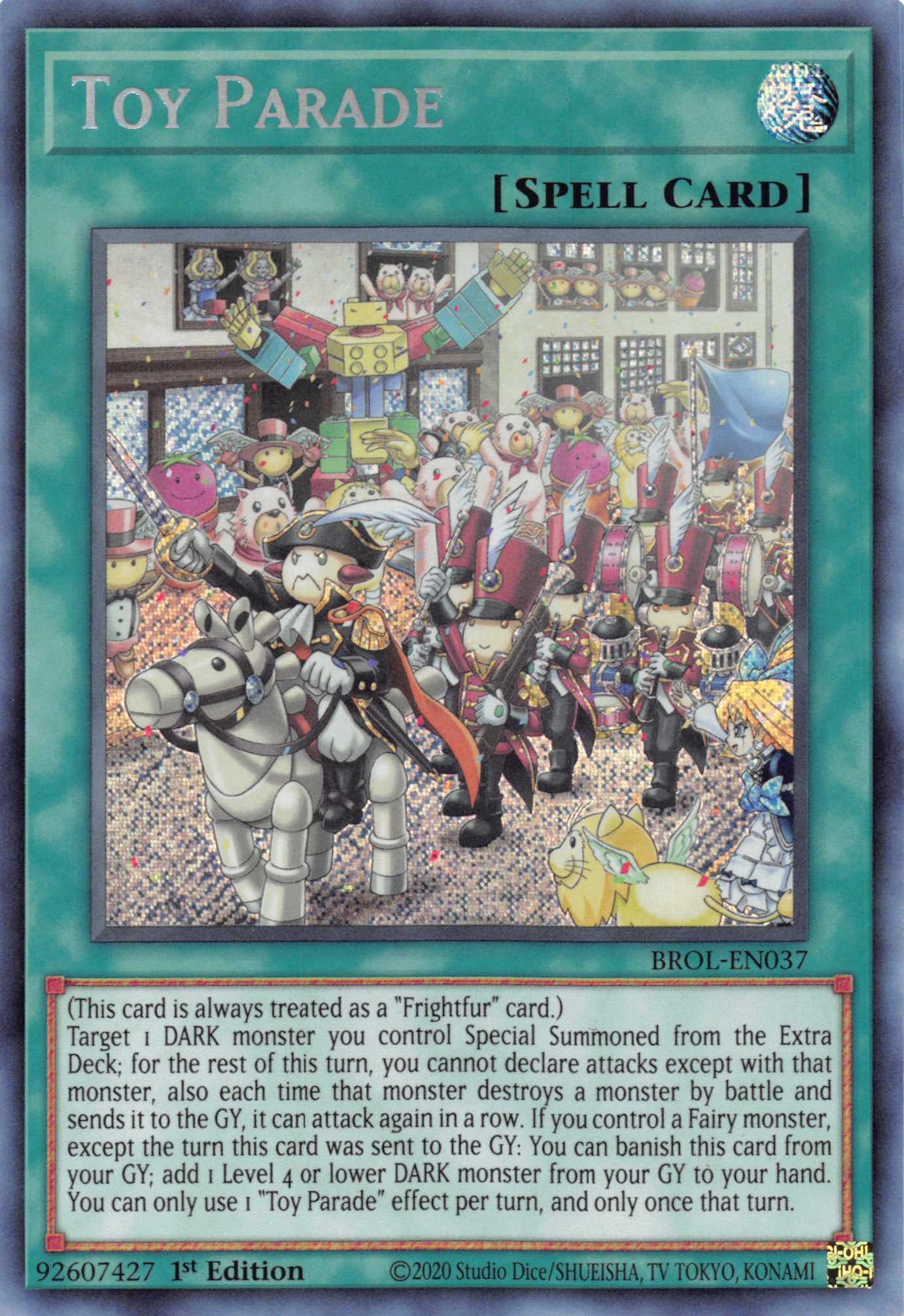 Toy Parade [BROL-EN037] Secret Rare | Event Horizon Hobbies CA