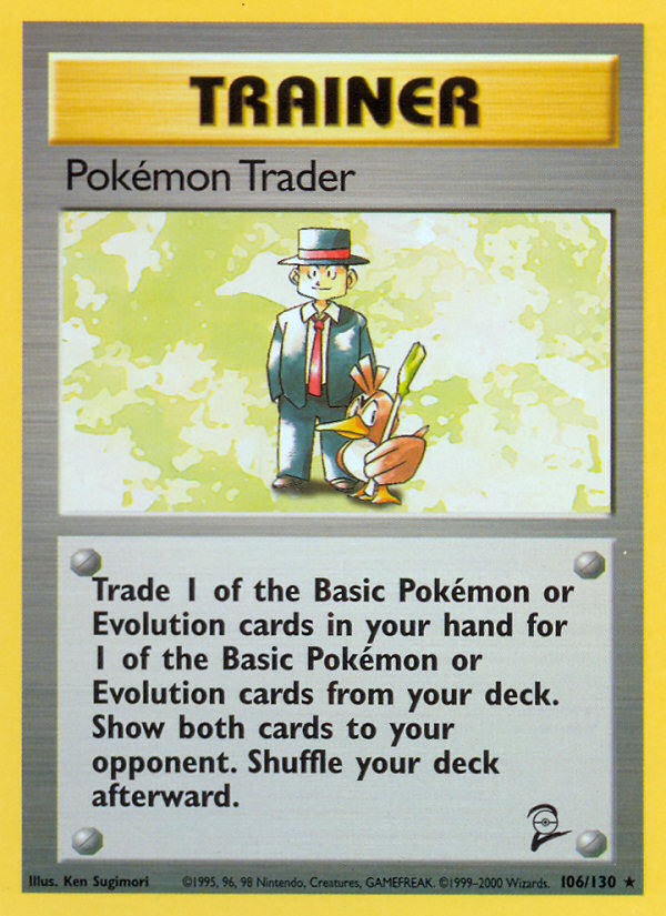 Pokemon Trader (106/130) [Base Set 2] | Event Horizon Hobbies CA