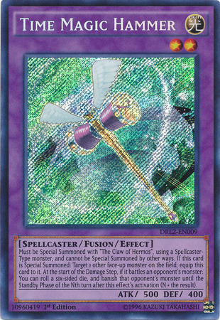 Time Magic Hammer [DRL2-EN009] Secret Rare | Event Horizon Hobbies CA