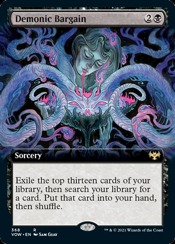 Demonic Bargain (Extended) [Innistrad: Crimson Vow] | Event Horizon Hobbies CA