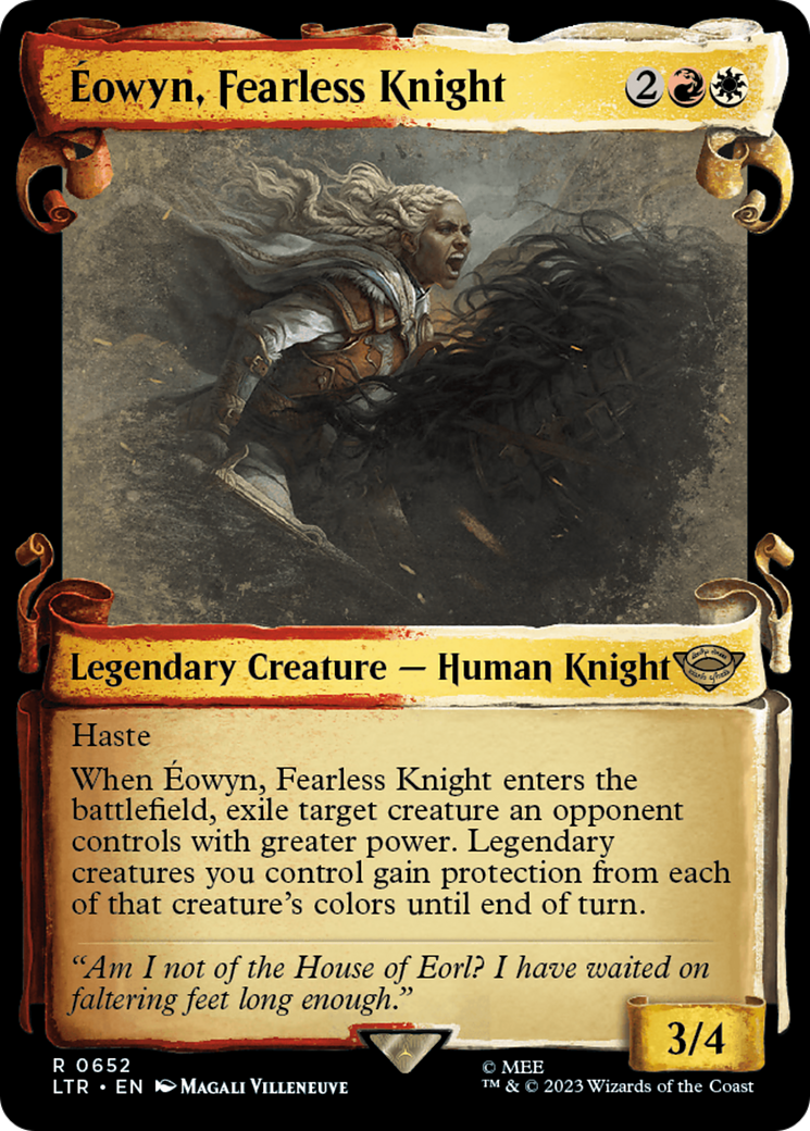 Eowyn, Fearless Knight [The Lord of the Rings: Tales of Middle-Earth Showcase Scrolls] | Event Horizon Hobbies CA