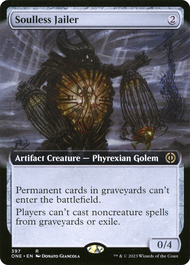 Soulless Jailer (Extended Art) [Phyrexia: All Will Be One] | Event Horizon Hobbies CA