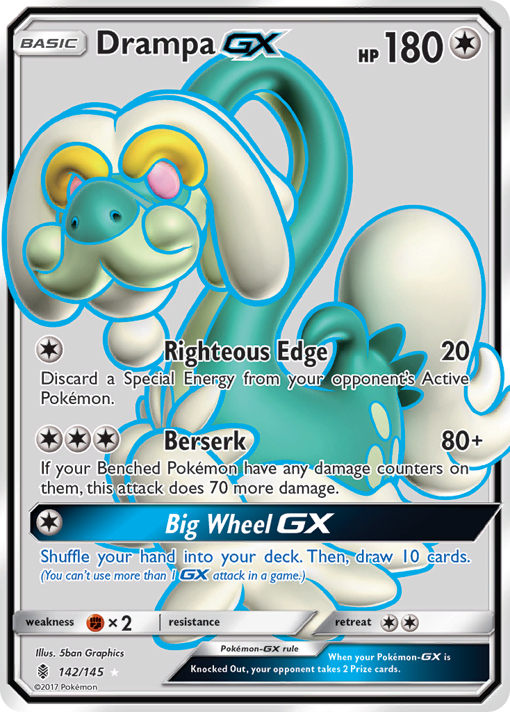 Drampa GX (142/145) [Sun & Moon: Guardians Rising] | Event Horizon Hobbies CA