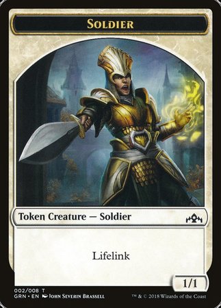 Soldier Token [Guilds of Ravnica Tokens] | Event Horizon Hobbies CA