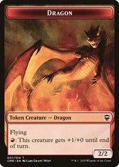 Dragon // Soldier Token [Commander Legends Tokens] | Event Horizon Hobbies CA