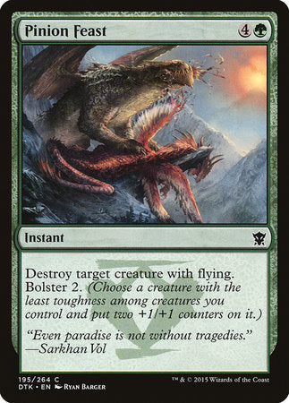 Pinion Feast [Dragons of Tarkir] | Event Horizon Hobbies CA