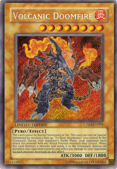 Volcanic Doomfire [CT04-EN004] Secret Rare | Event Horizon Hobbies CA