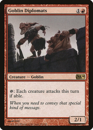 Goblin Diplomats [Magic 2014] | Event Horizon Hobbies CA