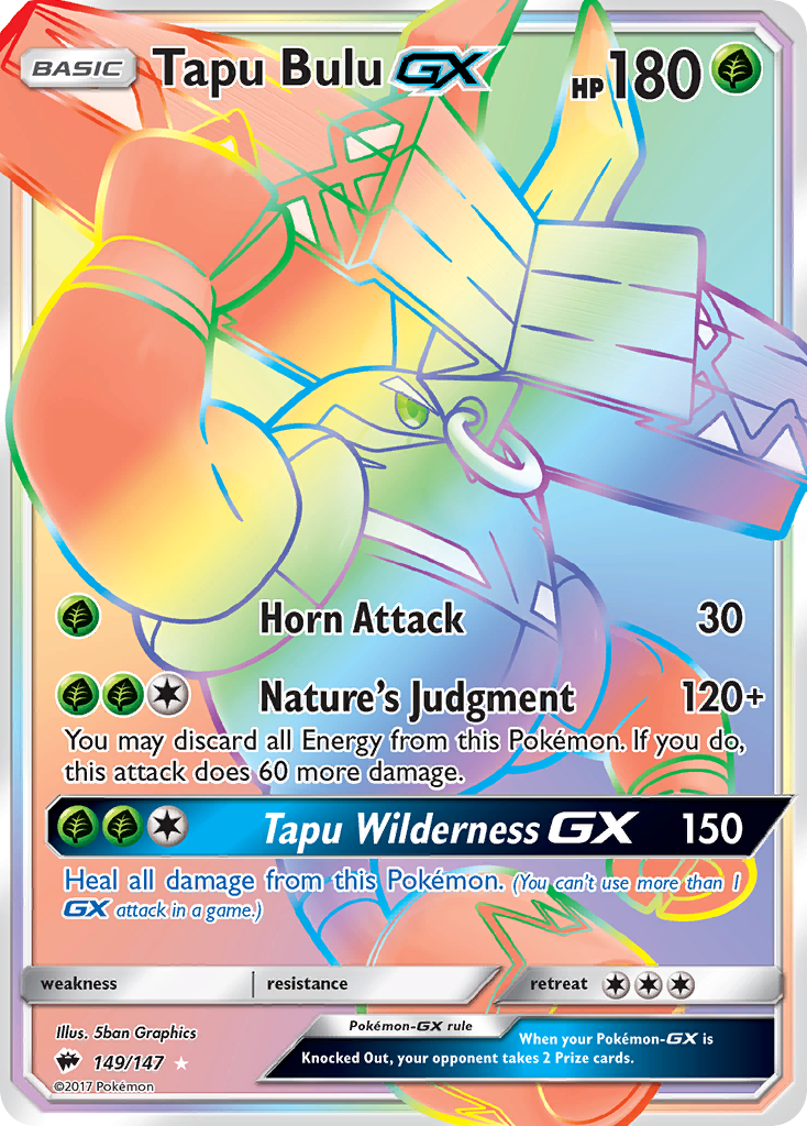 Tapu Bulu GX (149/147) [Sun & Moon: Burning Shadows] | Event Horizon Hobbies CA