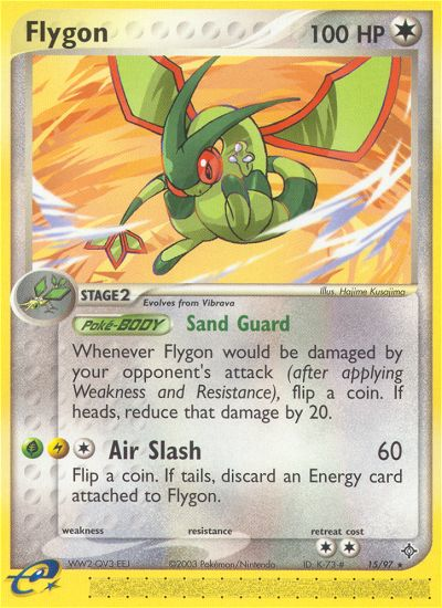 Flygon (15/97) [EX: Dragon] | Event Horizon Hobbies CA