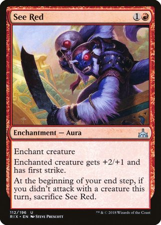See Red [Rivals of Ixalan] | Event Horizon Hobbies CA
