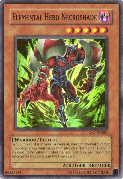 Elemental Hero Necroshade [GX1-EN001] Super Rare | Event Horizon Hobbies CA