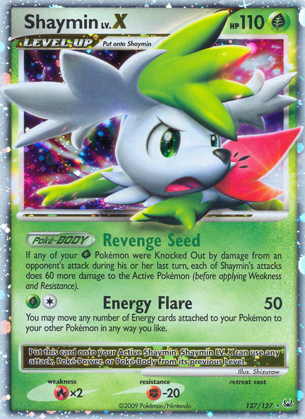 Shaymin LV.X (127/127) [Platinum: Base Set] | Event Horizon Hobbies CA