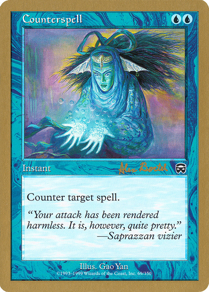 Counterspell (Alex Borteh) (MMQ) [World Championship Decks 2001] | Event Horizon Hobbies CA