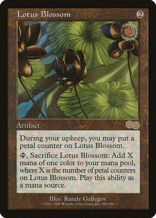 Lotus Blossom [Urza's Saga] | Event Horizon Hobbies CA